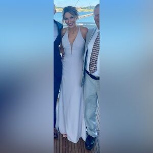 Lilac bridesmaid dress